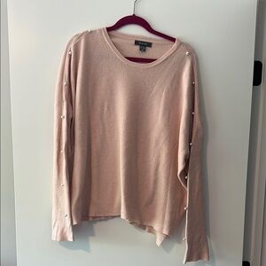 Primark Pink sweater with pearls